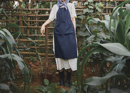 Linen Kitchen Apron dr0344 739