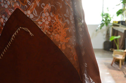 Reversible Printed Mud Silk Jacket ja0038 X280