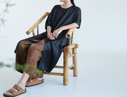 edoa Mud Silk Button Down Shirt 