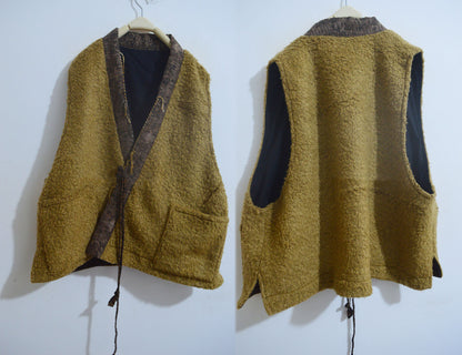 edoa Fleece Hanfu Vest