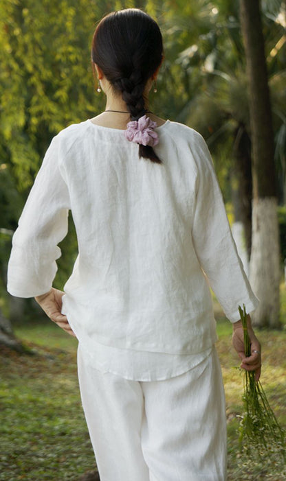 edoa Linen Meditation Clothes
