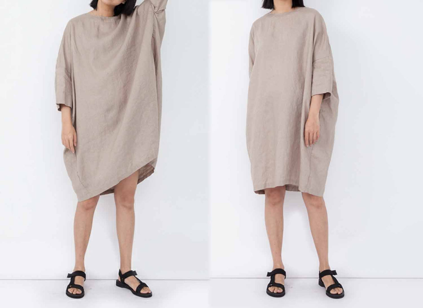 edoa French Linen Smock Tunic