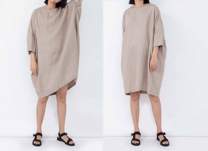 edoa French Linen Smock Tunic