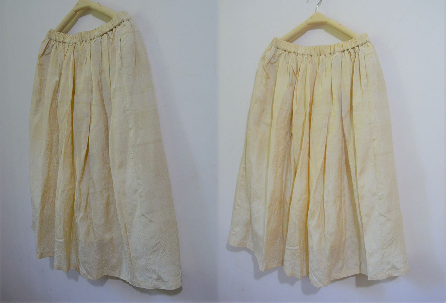 Plus Size Tussah Silk Skirt sk0021 A407