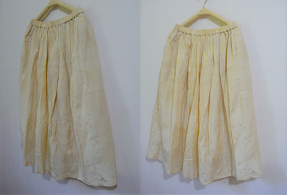 Plus Size Tussah Silk Skirt sk0021 A407