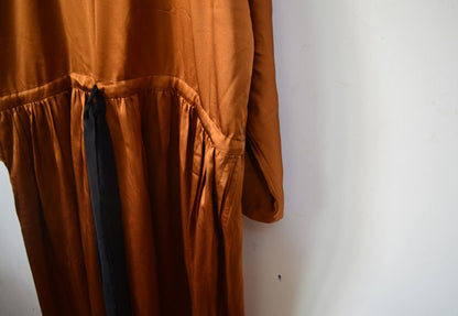 Heavy Weight Mulberry Silk Long Dress dr0156 A194