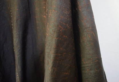 Reversible Cracked Mud Silk Tunic Top to0181 A538