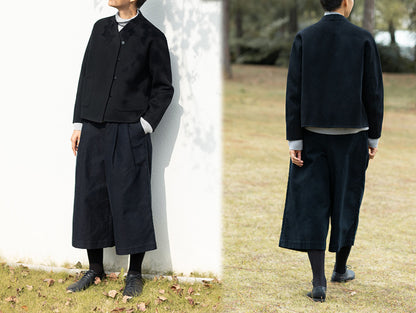 edoa Double Faced Alpaca Wool Jacket