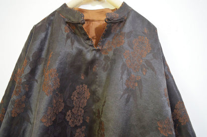 Reversible Mud Silk Chinese Pullover Top to0256 A996