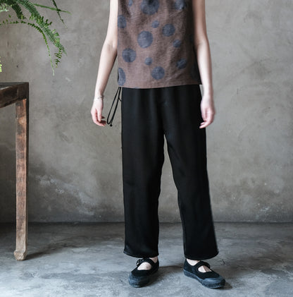 edoa Mud Silk Tapered Pants
