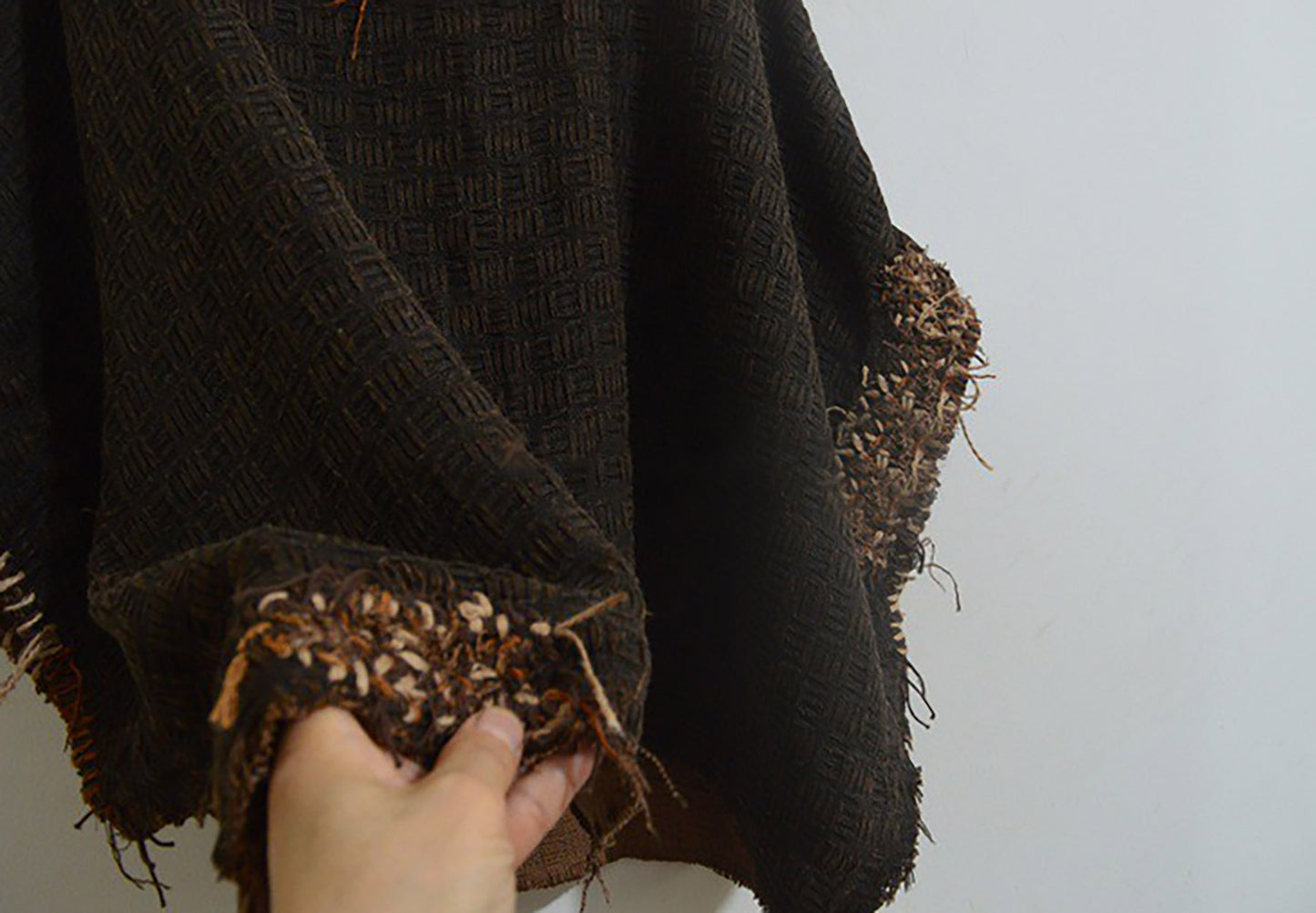 Mud Tussah Silk Jacquard Smock Top to0219 X264
