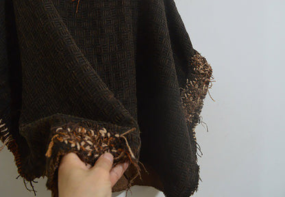Mud Tussah Silk Jacquard Smock Top to0219 X264