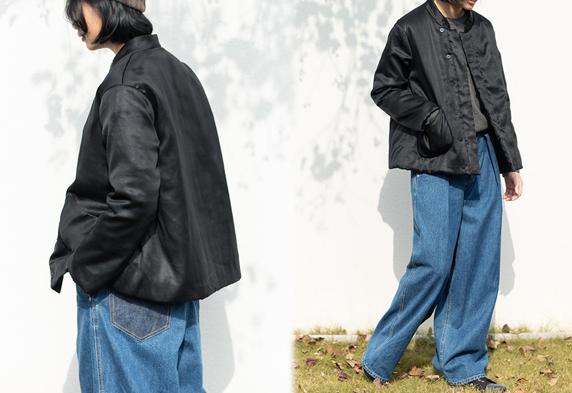 edoa Mud Silk Padded Jacket 