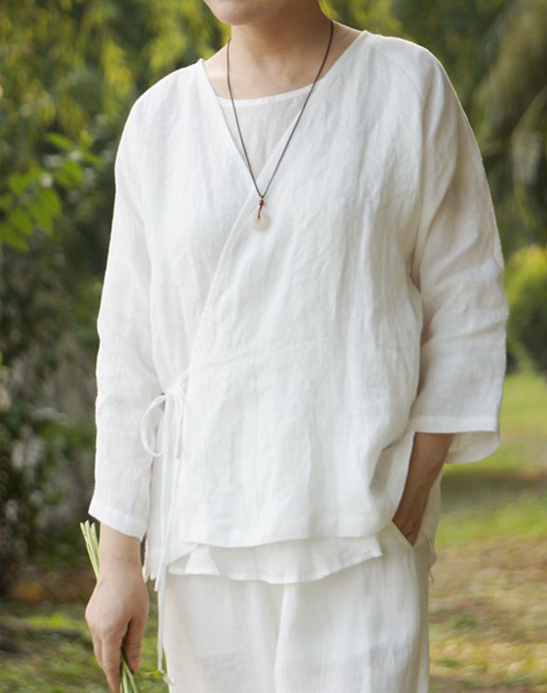 edoa Linen Meditation Clothes