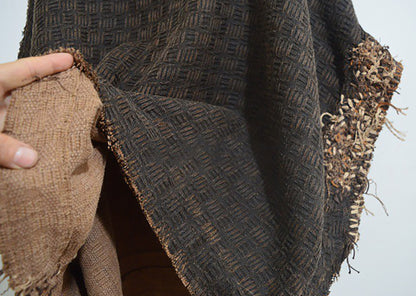 Mud Tussah Silk Jacquard Smock Top to0219 X264