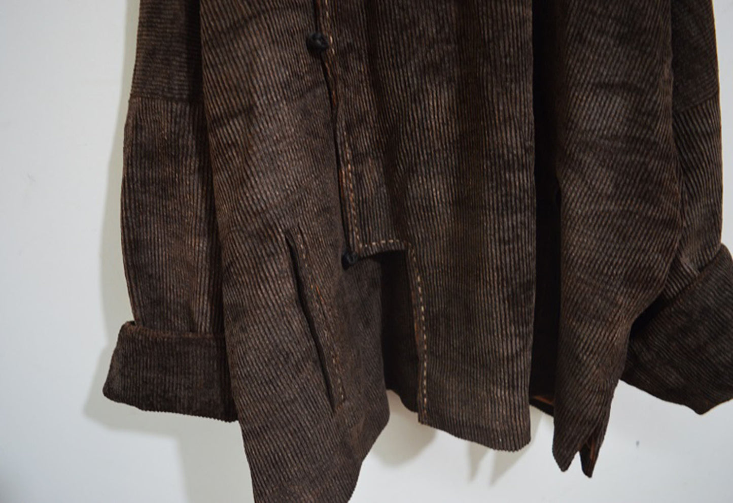 Mud Tussah Silk Corduroy Jacket ja0040 A462