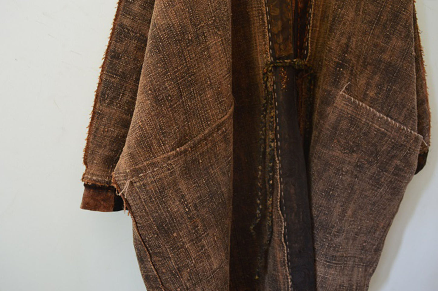 Mud Tussah Silk Chinese Hanfu Coat co0186 X012