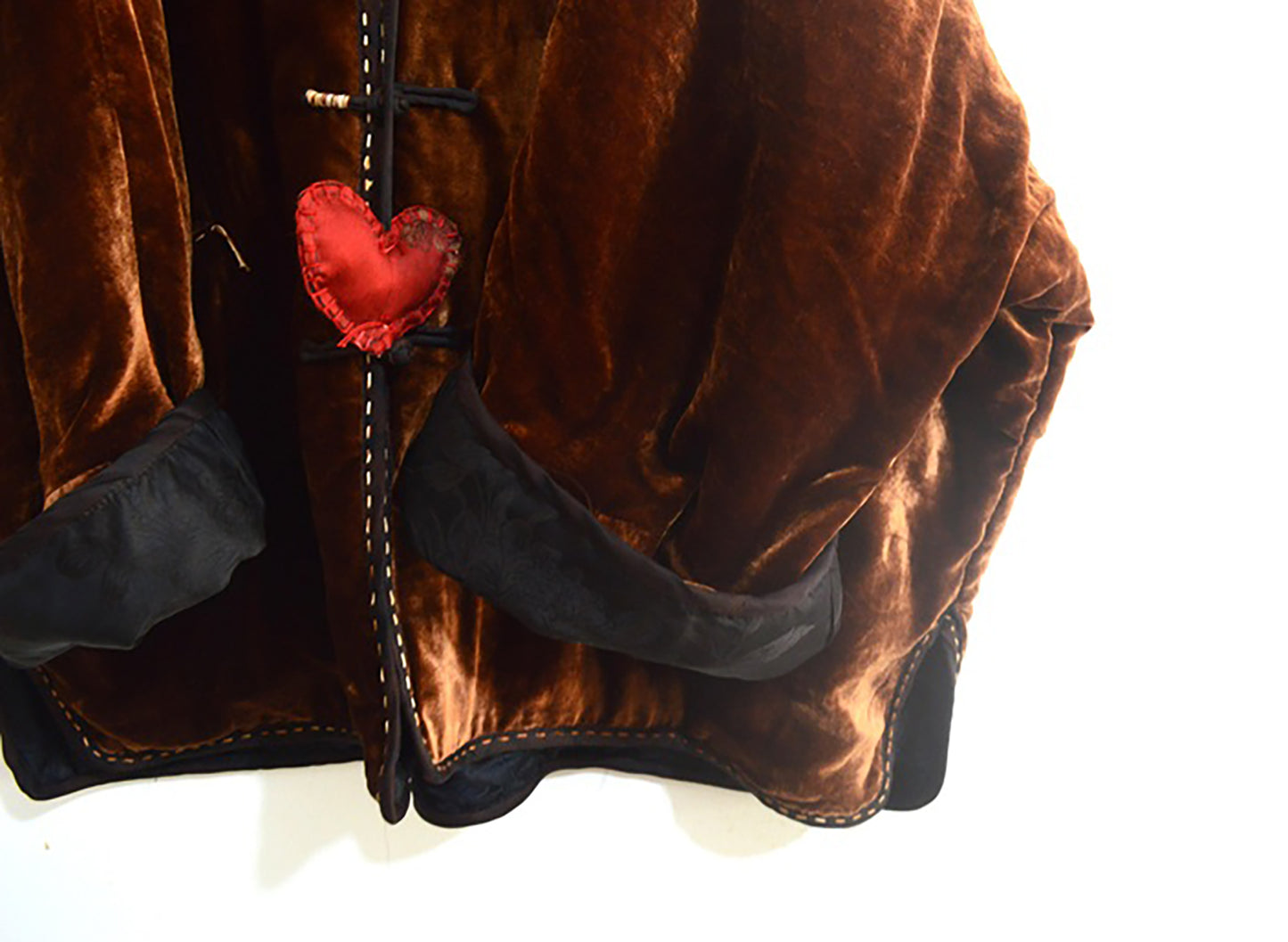 Mulberry Silk Velvet Padded Chinese Jacket ja0081 X300
