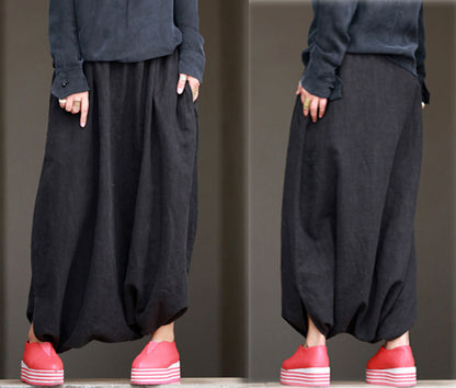 edoa Multi Linen Cotton blend Harem Pants