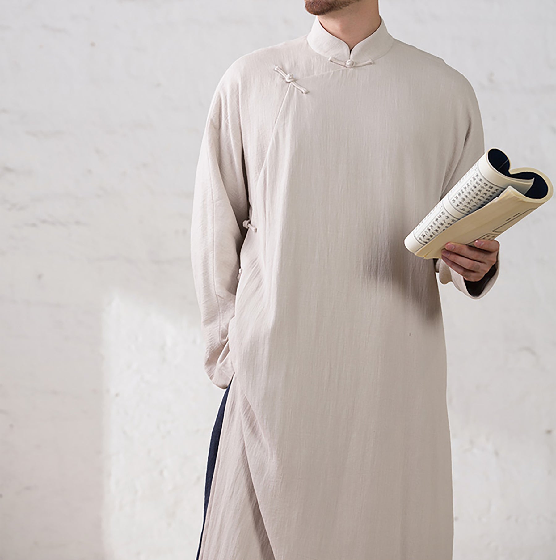 edoa ramie cheongsam