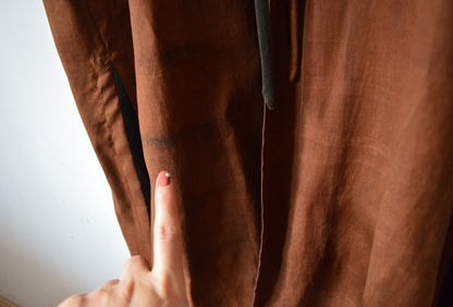 Reversible Mud Silk Dust Coat co0175 A306