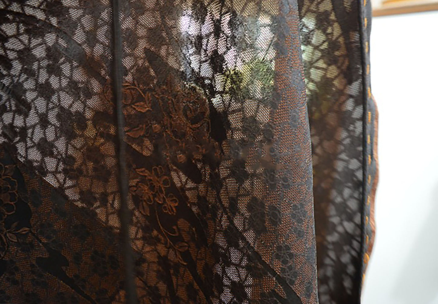 Reversible Mud Silk Jacquard Long Vest to0159 X153
