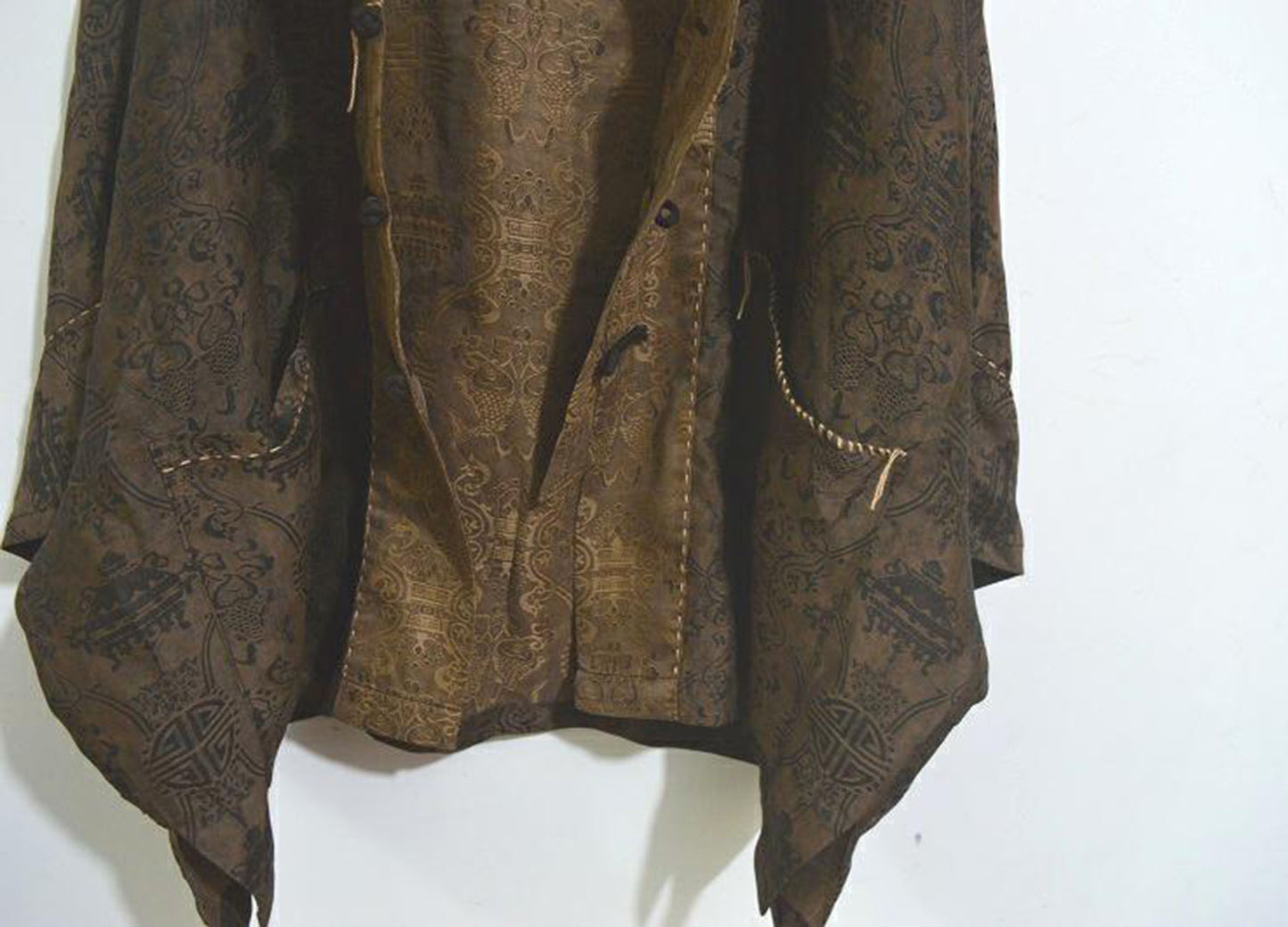 Mud Silk Cotton Blend Chinese Jacket ja0049 A763