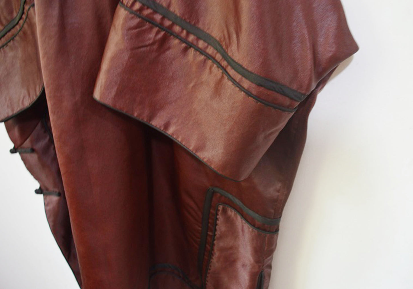 Super Loose Mud Silk Habutae Qipao dr0183 A962
