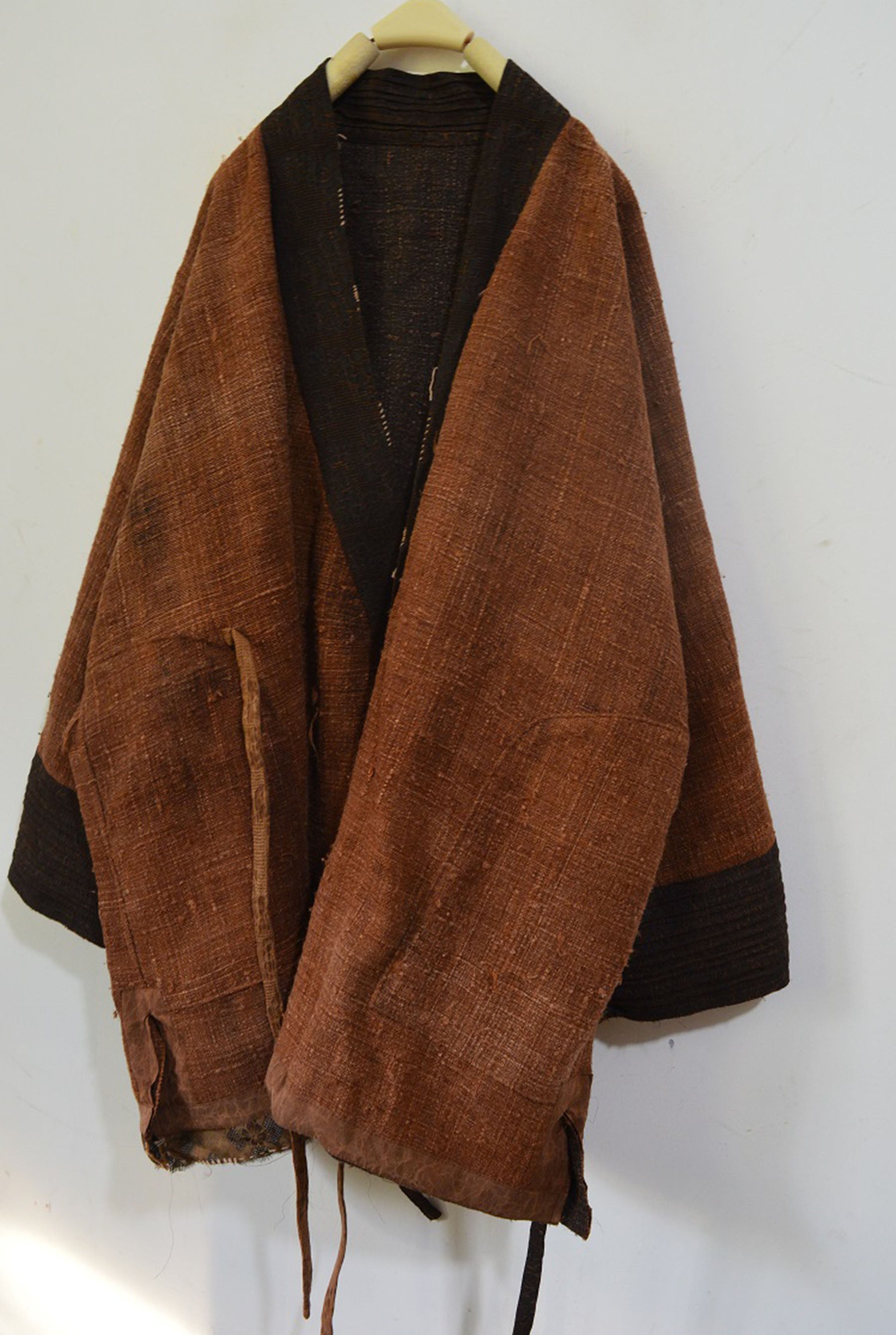 edoa Reversible Mud Tussah Silk Hanfu
