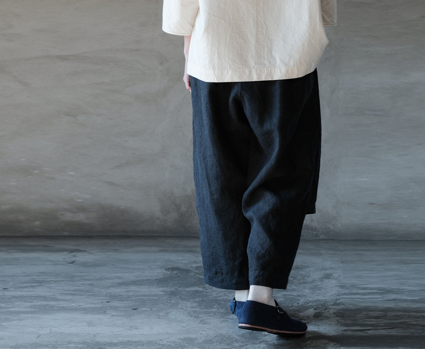 edoa Linen Apron Pants 