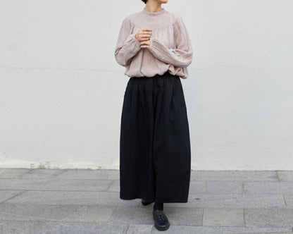edoa Yarn Dyed Linen blend Blouse