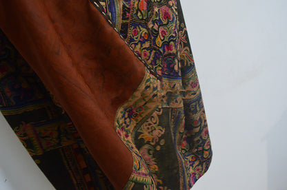 Printed Mud Silk Wrap Skirt sk0037 X277