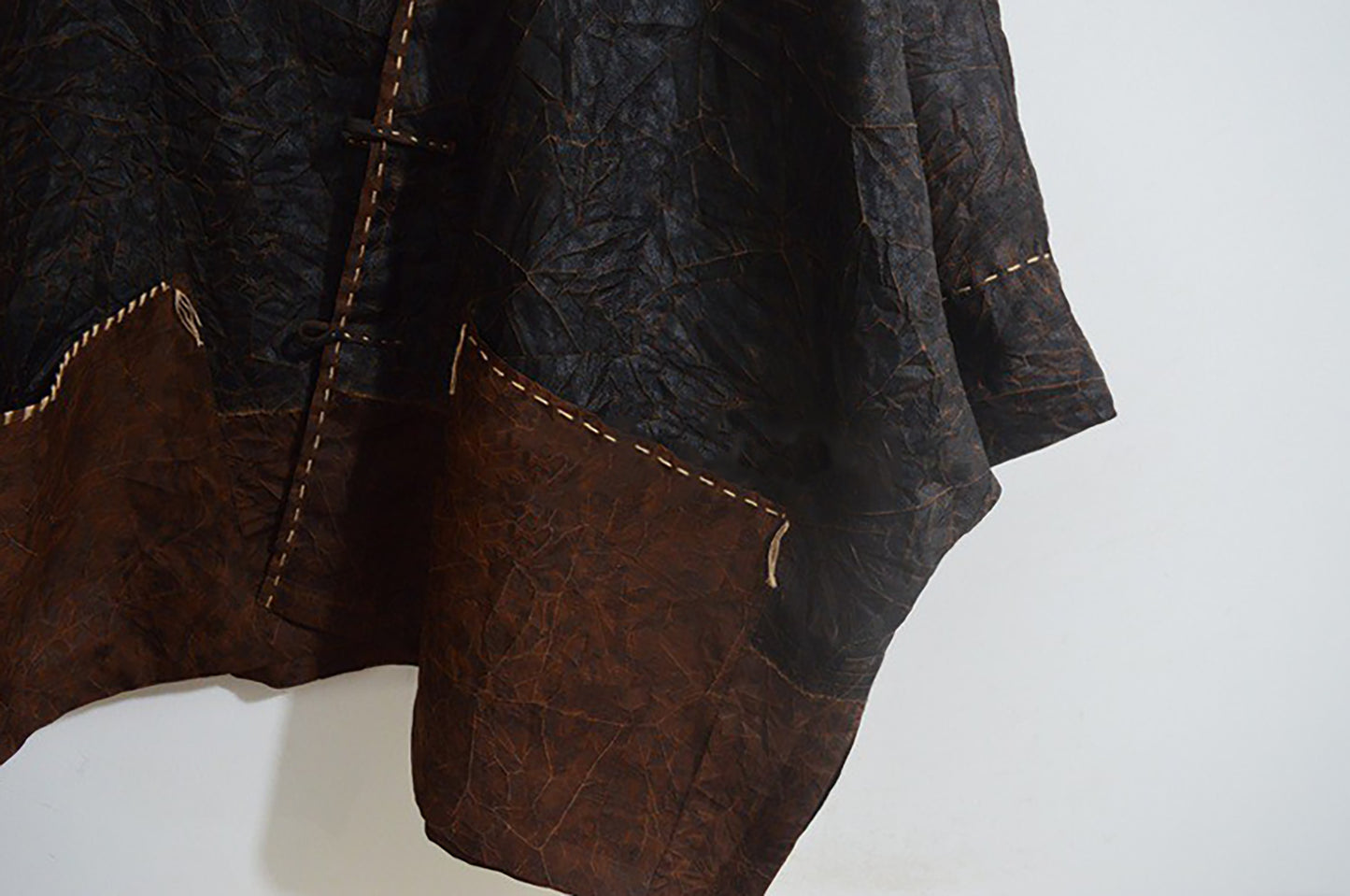 Reversible Mud Silk Organza Chinese Jacket ja0037 X281