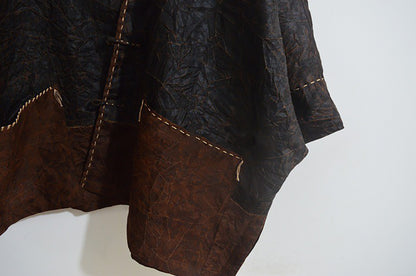 Reversible Mud Silk Organza Chinese Jacket ja0037 X281