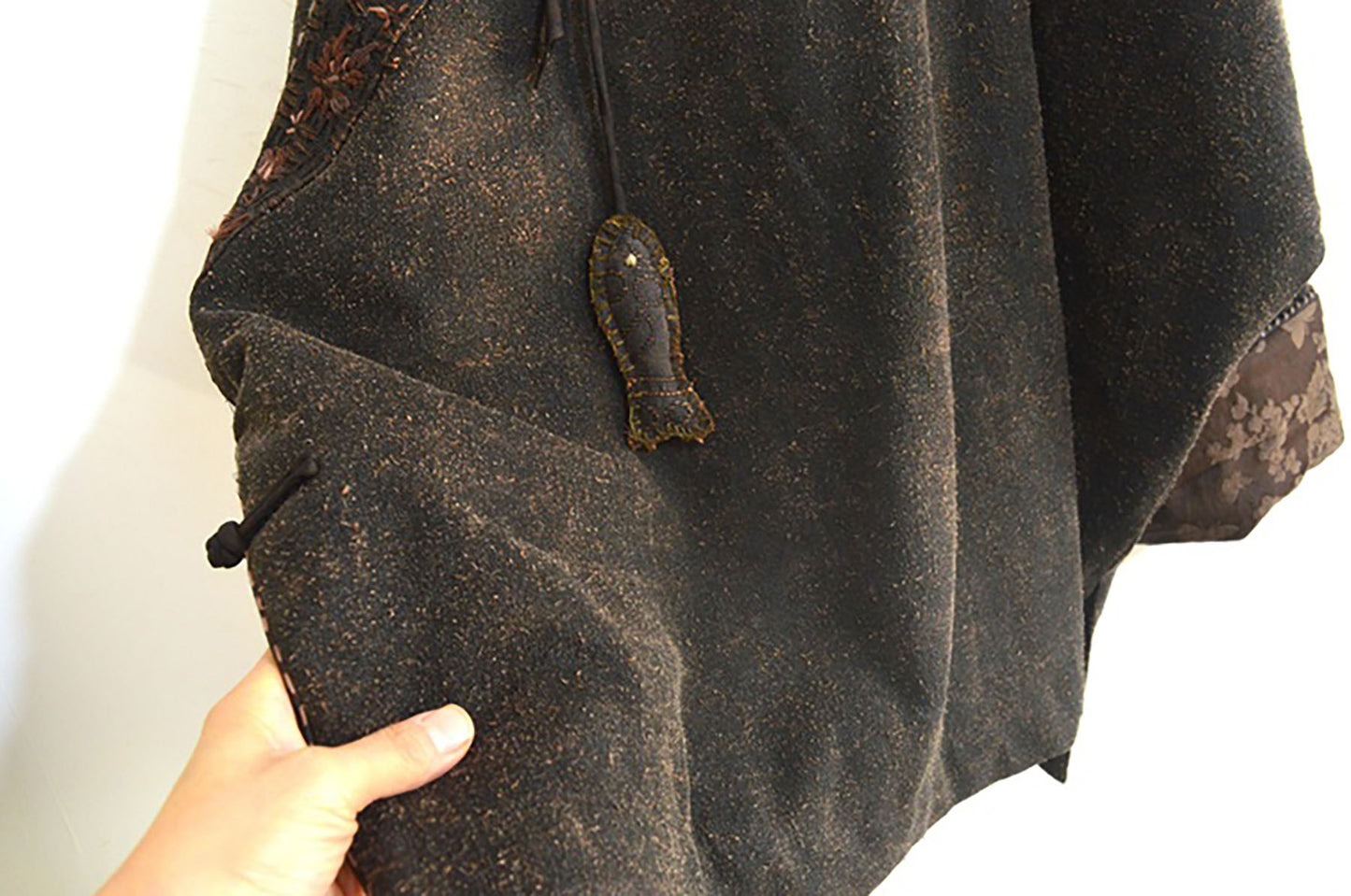 Oversized Mud Tussah Silk Padded Jacket ja0080 X313
