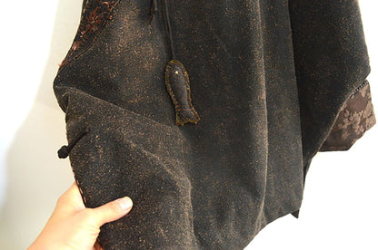 Oversized Mud Tussah Silk Padded Jacket ja0080 X313