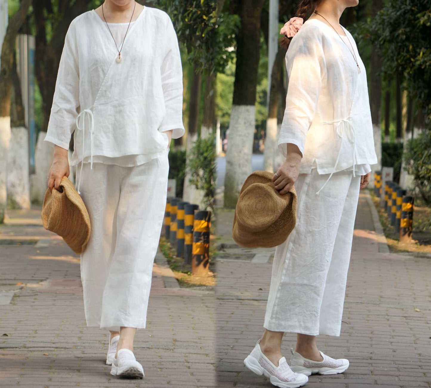 edoa Linen Meditation Clothes