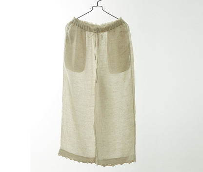 Loose Fitting Thin Linen Underpants pa0075 D168