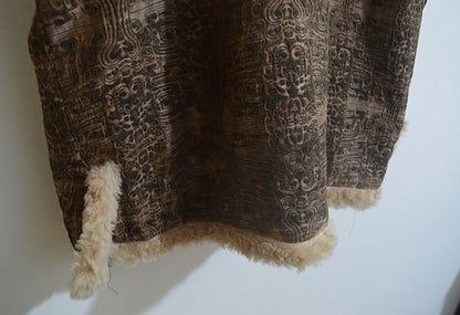 edoa Mud Silk Jacquard Vest