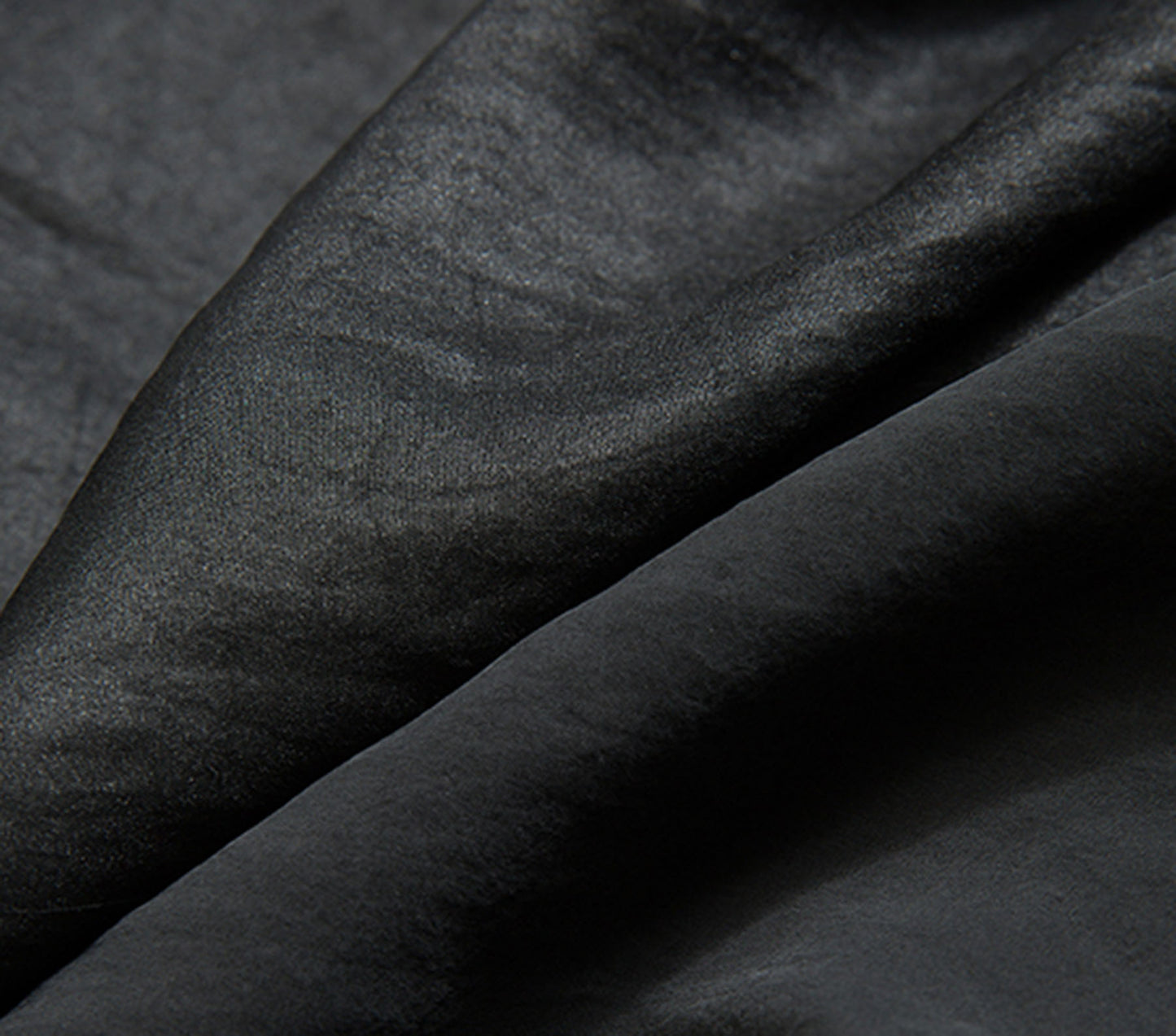 edoa Hand Pintucked Cracked Mud Silk Charmeuse Blouse
