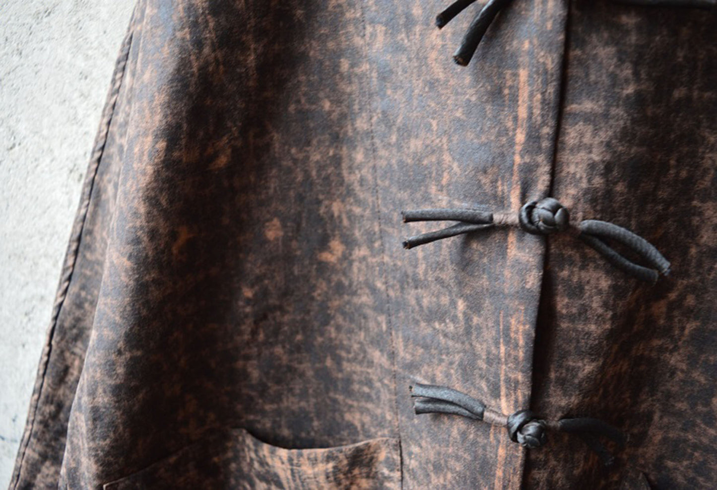 Cracked Mud Silk Short Chinese Jacket ja0075 A525