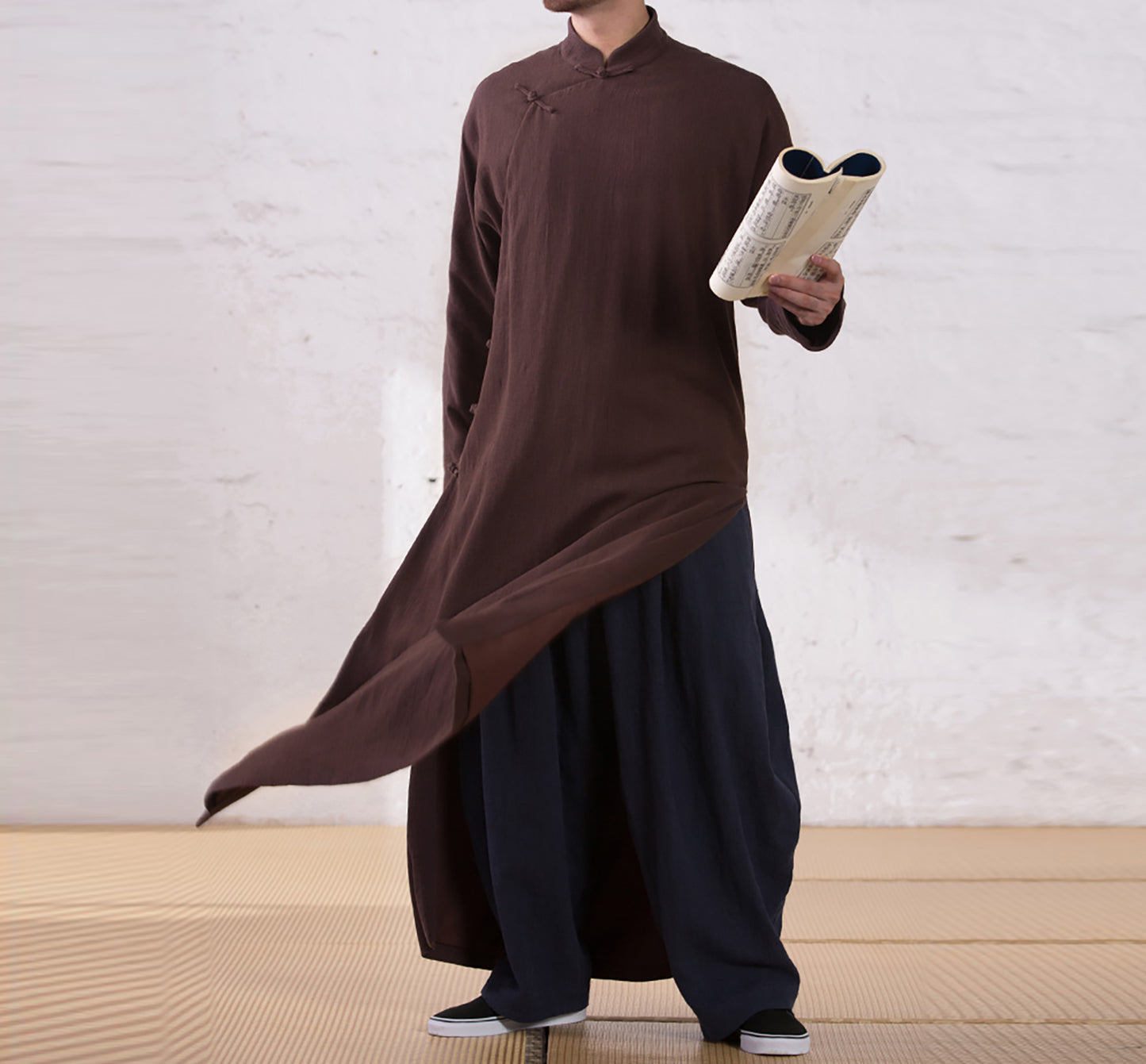 edoa ramie cheongsam