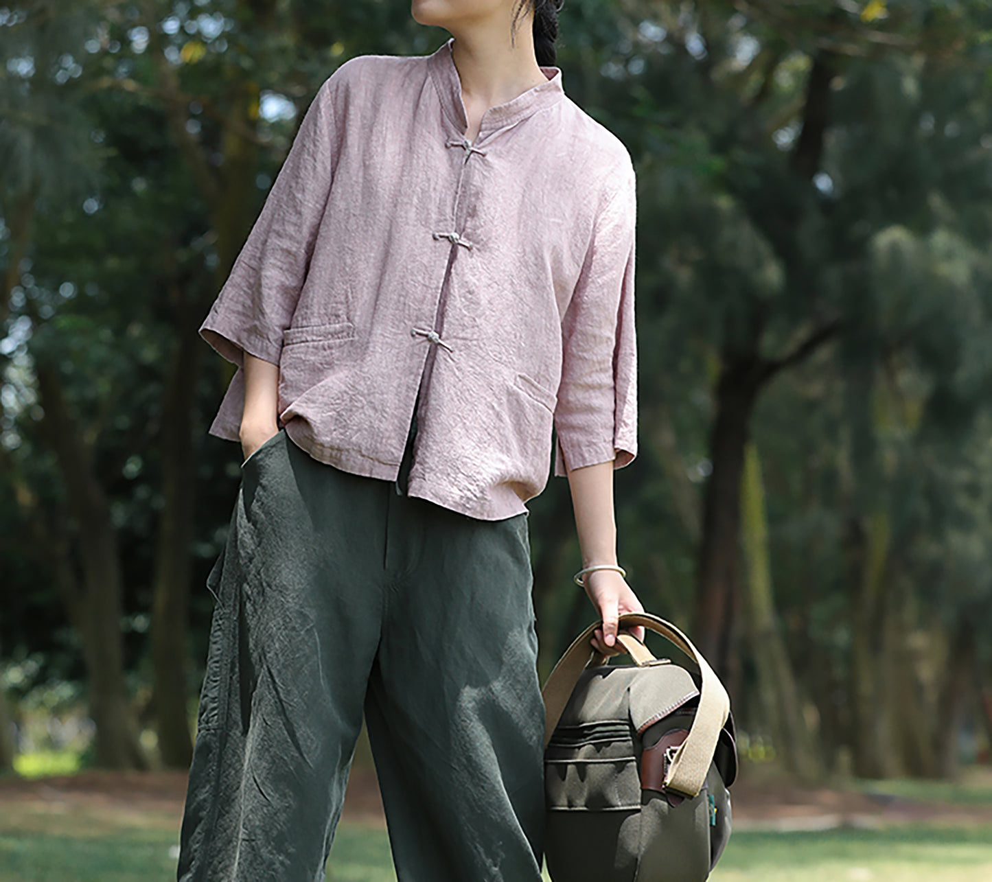 edoa Chinese Linen Jacket