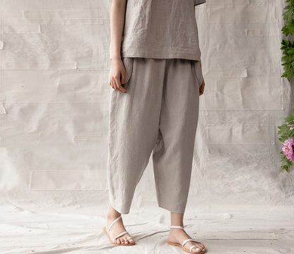 edoa Relaxed Linen Pants