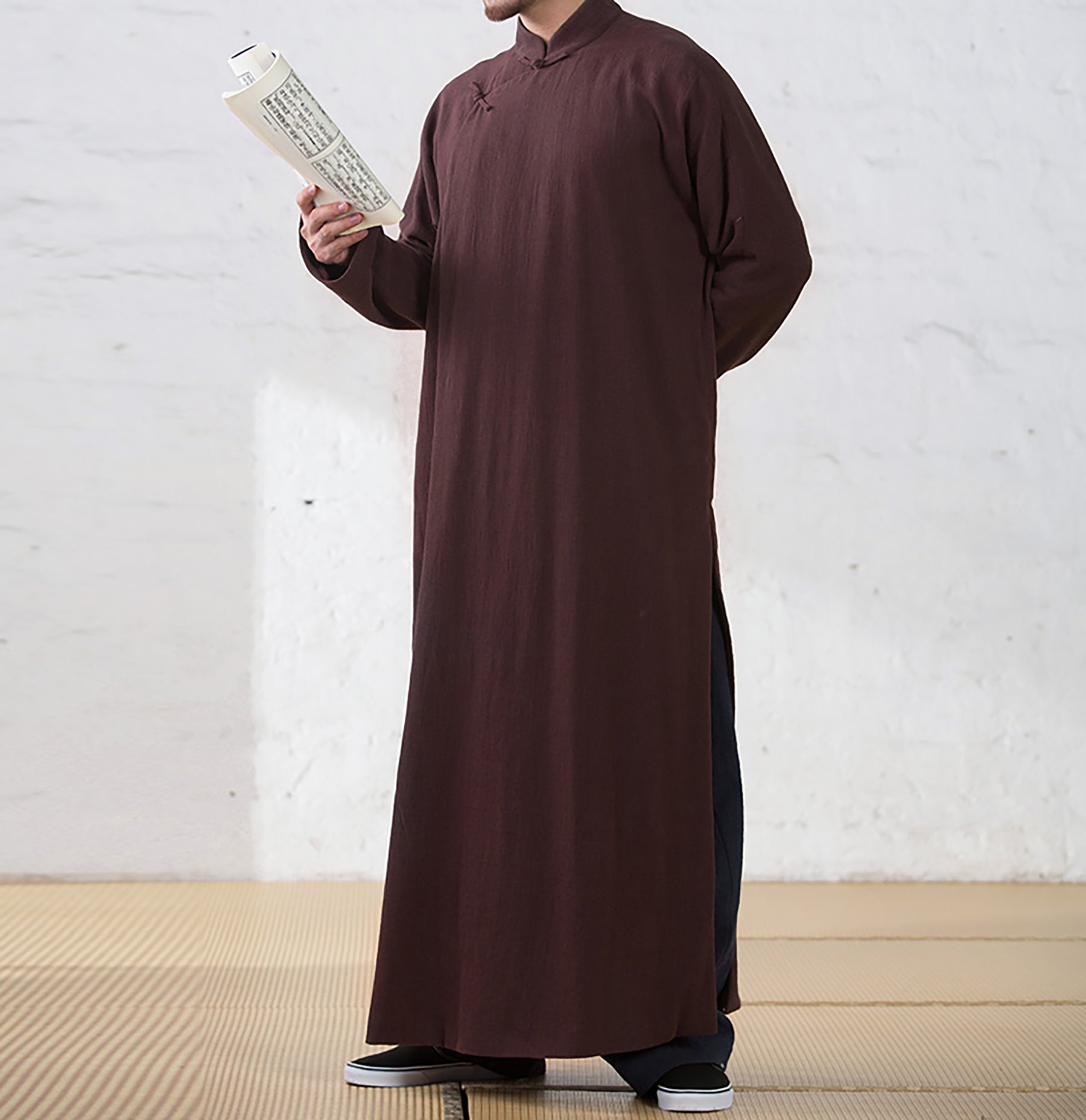 edoa ramie cheongsam