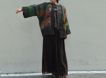 edoa Mud Silk Spin Goose Down Coat