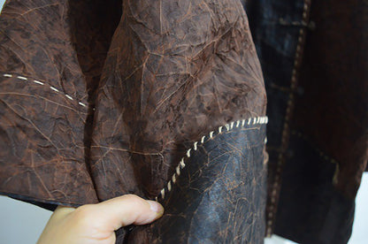 Reversible Mud Silk Organza Chinese Jacket ja0037 X281