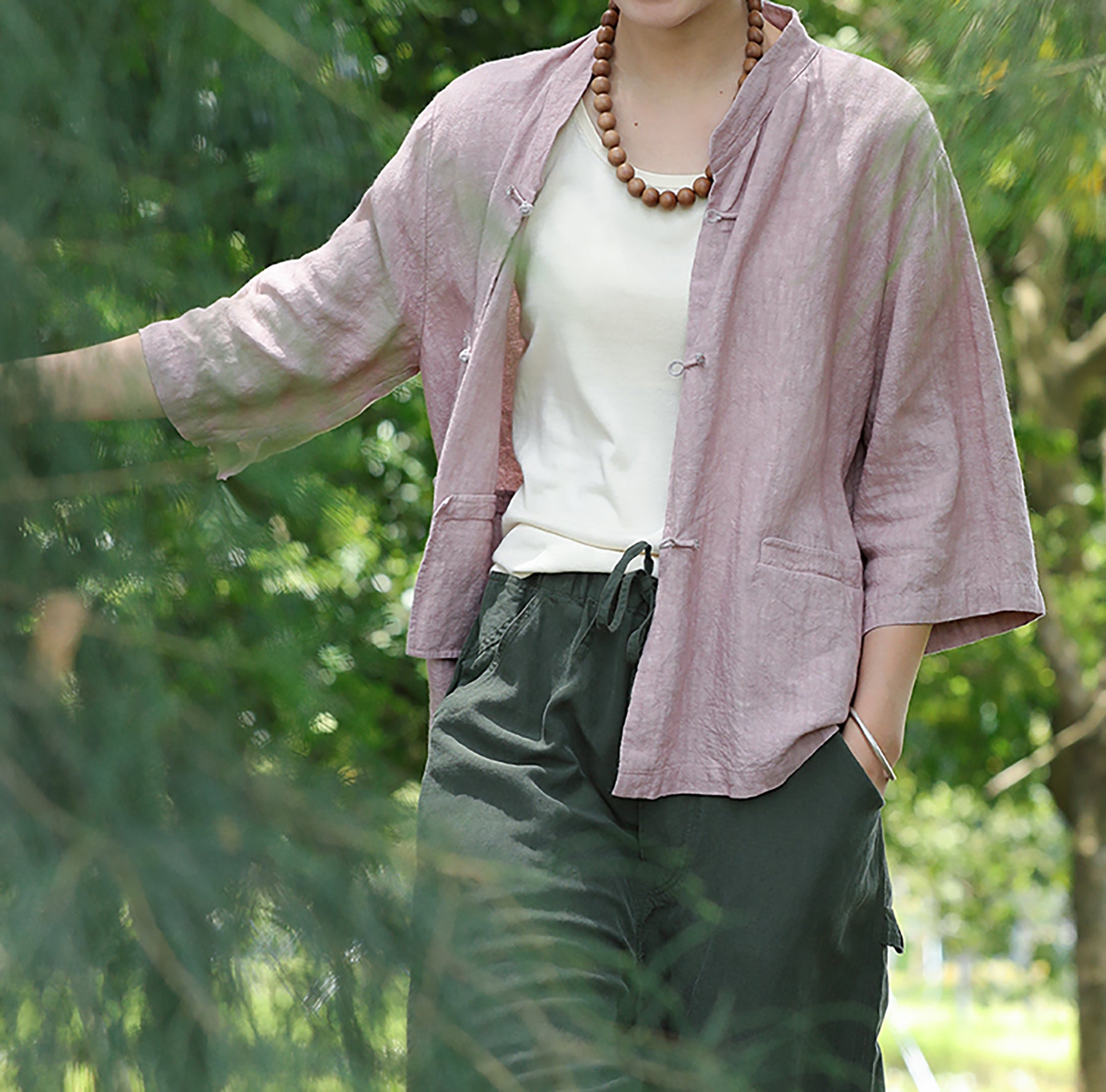 edoa Chinese Linen Jacket