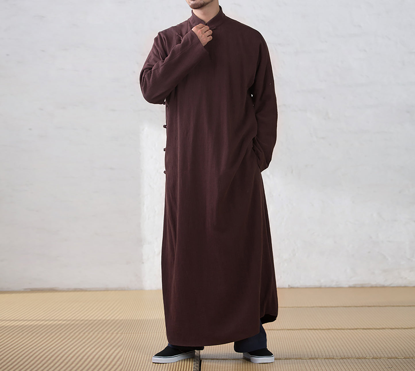 edoa ramie cheongsam