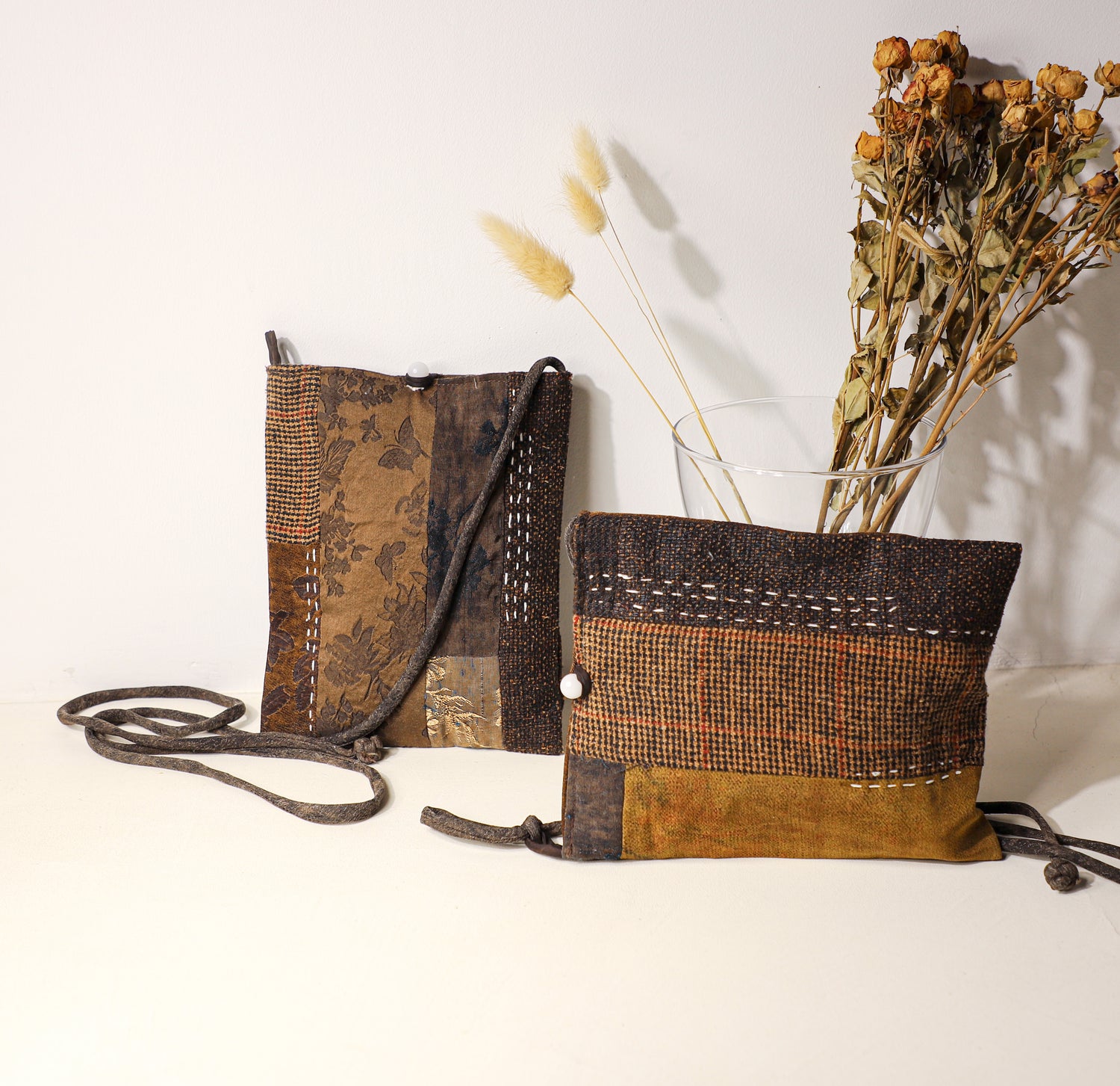 edoa mud silk crossbody bag